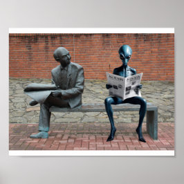 Buitenlandse bezoeker dag 2. poster