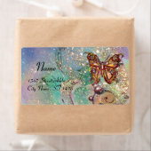 BUITENLANDSE BUITENLANDSE ZUIVEREN, blauwe groen Etiket (Insitu)