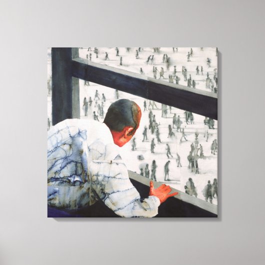Buitenlandse correspondent 1987 canvas afdruk (Voorkant)