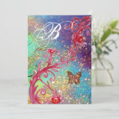 BUITENLANDSE FILM IN SPARKLES 2 Elegant Wedding Mo Kaart (Staand voorkant)