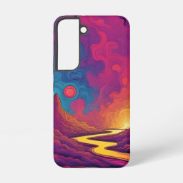 Buitenlandse gronden samsung galaxy hoesje