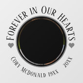 BUITENLANDSE IN ONZE HOORZITTING, AUTO RAAMSTICKER (Vel)