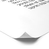 BUITENLANDSE KREDIETTELLING POSTER (Hoek)