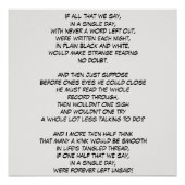 BUITENLANDSE LINKS PERFECT POSTER (Voorkant)