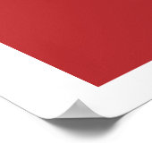 Buitenlandse militaire orde van Malta, vlag van Pa Poster (Hoek)