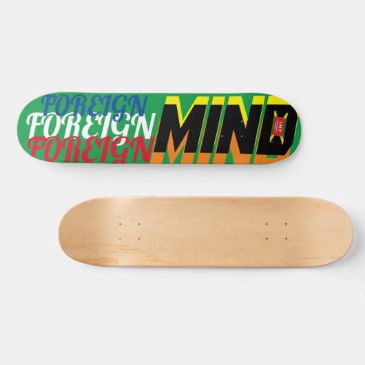 BUITENLANDSE MIND 7 3/4-inch skateboard deck (Horizontaal)