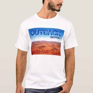 BUITENLANDSE OVERLEVING, ULURU AUSTRALIË T-SHIRT