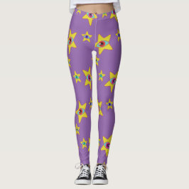 Buitenlandse Sterren All Sterren Ogen Ruimte Prins Leggings