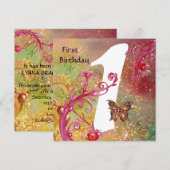 BUITENLANDSE ZAKEN 2 , eerste verjaardag 1 Kaart (Voorkant / Achterkant)