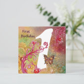 BUITENLANDSE ZAKEN 2 , eerste verjaardag 1 Kaart (Staand voorkant)