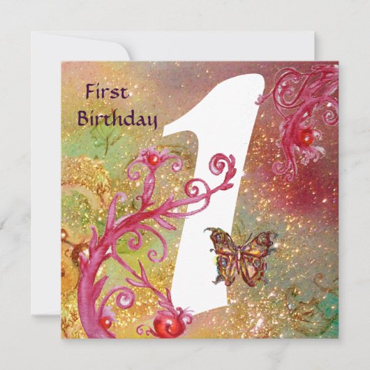 BUITENLANDSE ZAKEN 2 , eerste verjaardag 1 Kaart (Voorkant)