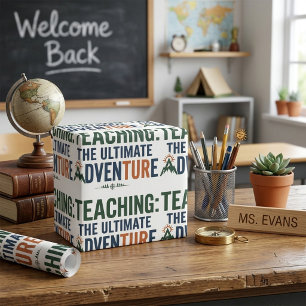 Buitenleraar Ultieme Avontuur Cadeaupapier