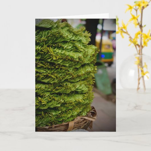 Buitenmarkt Kaart (Gele Bloem)