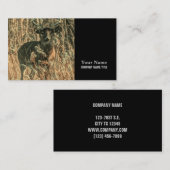 buitenmens wildernis Camouflage witstof herten Visitekaartje (Voorkant / Achterkant)