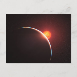 Buitenplanetaire ruimtekunst briefkaart