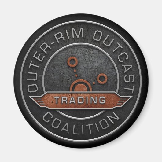 Buitenrand Outcast Trading Division Magnet (Voorkant)