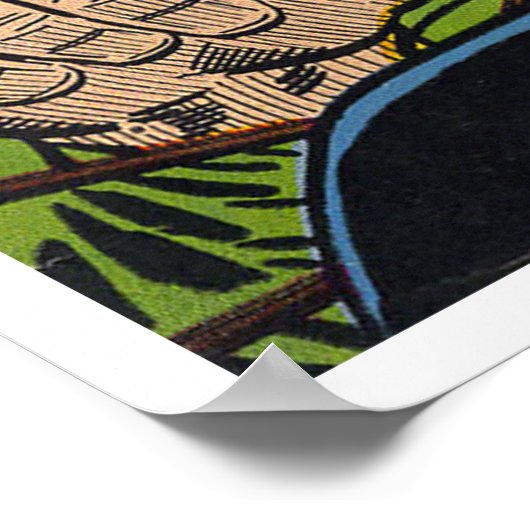 Buitenruimte #18 (1958) poster (Hoek)