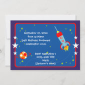 Buitenruimte 1 uitnodiging op feestdag (Achterkant)