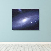 Buitenruimte 2 uitgerekte canvasdruk canvas afdruk (Insitu (Houten vloer))