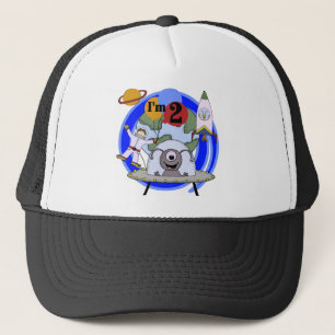 Buitenruimte 2e verjaardag T-shirts en geschenken Trucker Pet
