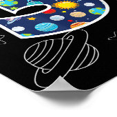 Buitenruimte 3 jaar oud 3e verjaardag jongens Gir Poster (Hoek)