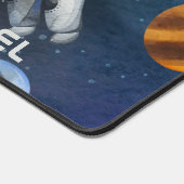 Buitenruimte Astronaut Shuttle gepersonaliseerd Bureaumat (Hoek)