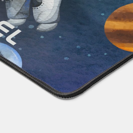 Buitenruimte Astronaut Shuttle gepersonaliseerd Bureaumat (Hoek)