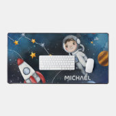 Buitenruimte Astronaut Shuttle gepersonaliseerd Bureaumat (Keyboard & Muis)