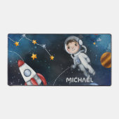Buitenruimte Astronaut Shuttle gepersonaliseerd Bureaumat (Voorkant)