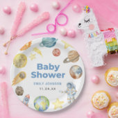 Buitenruimte Baby shower Papieren Bordje (Feest)