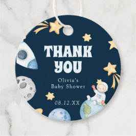 Buitenruimte Baby shower Ronde Sticker Bedankjes Labels