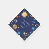 Buitenruimte Baby shower Servet (Hoek)