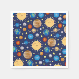 Buitenruimte Baby shower Servet