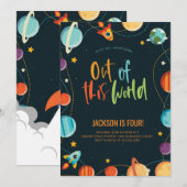 Buitenruimte buiten deze uitnodiging voor de verja (Voorkant / Achterkant)