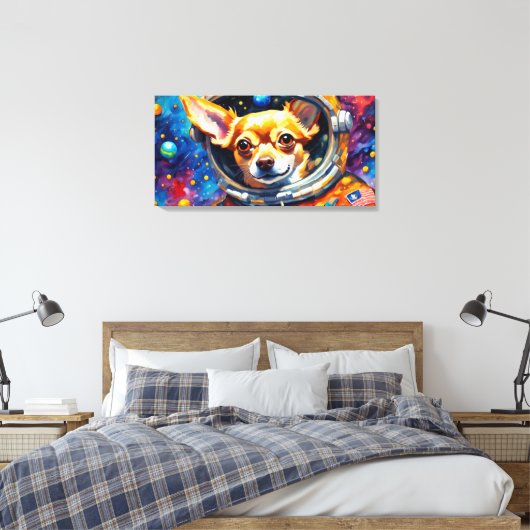 BUITENRUIMTE CHIHUAHUA 5 CANVAS AFDRUK (Insitu (Slaapkamer))