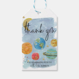 Buitenruimte dank u Label Cadeaulabel