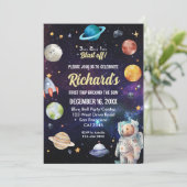 Buitenruimte eerste reis rond de zondag kaart (Staand voorkant)