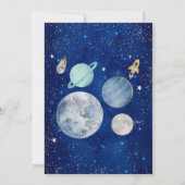 Buitenruimte eerste verjaardag kaart (Achterkant)