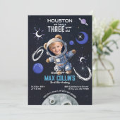 Buitenruimte Elke Leeftijd Verjaardag Uitnodiging (Staand voorkant)