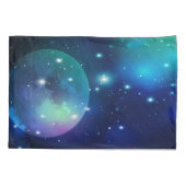 Buitenruimte en sterren kussensloop (Achterkant-Links)