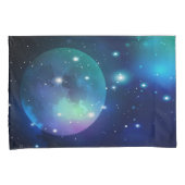 Buitenruimte en sterren kussensloop (Voorkant-Rechts)