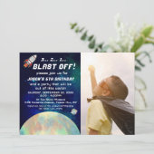 Buitenruimte Foto van elke leeftijdse dag Uitnodig Kaart (Staand voorkant)