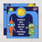 Buitenruimte Gepersonaliseerd Verjaardagsuitnodigi Kaart (Voorkant / Achterkant)