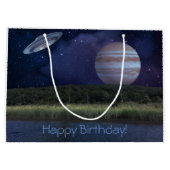 Buitenruimte Happy Birthday Groot Cadeauzakje (Achterkant)