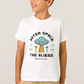 Buitenruimte: Het Aliens T-shirt (Voorkant)