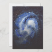 Buitenruimte Houston We hebben een Baby shower van Kaart (Achterkant)