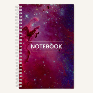 Buitenruimte Kosmisch Kleurrijk Spiraalvormig Noti Notitieboek