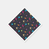 Buitenruimte met sterren servet (Hoek)