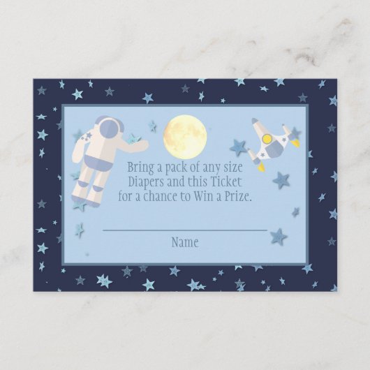 Buitenruimte Midnight Luier Raffle Informatiekaartje (Voorkant)