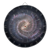 Buitenruimte nebulkmelkweg dartbord (Voorkant)